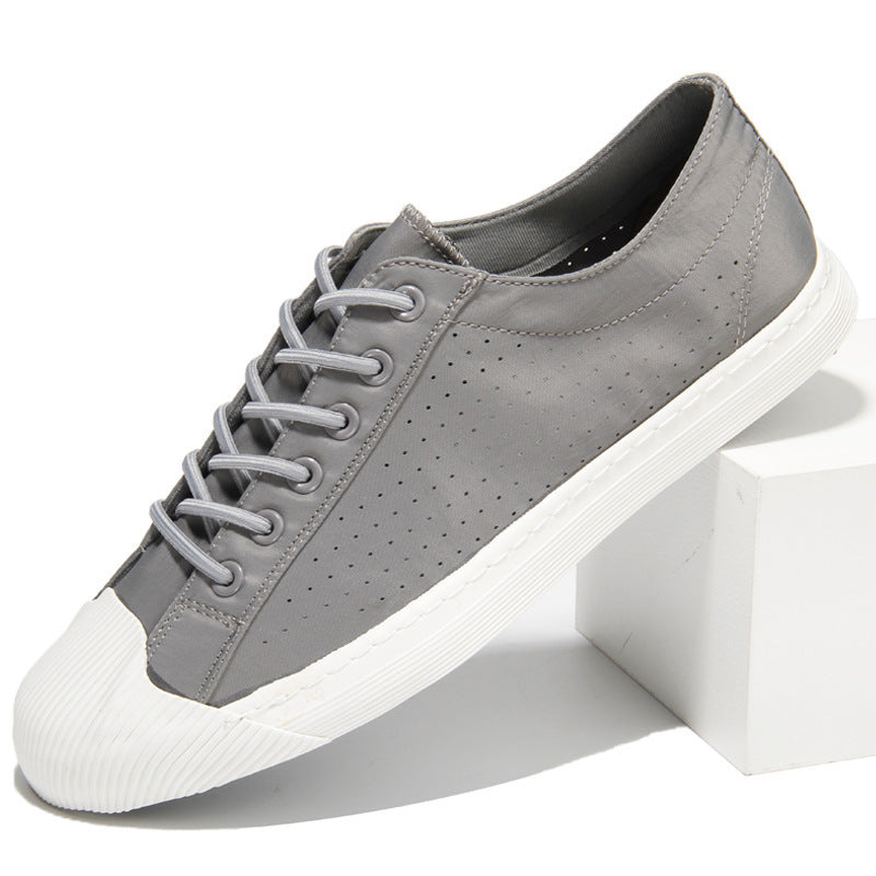 Men’s Summer Slip-On Canvas Shoes – Breathable, Soft Low-Top Sneakers