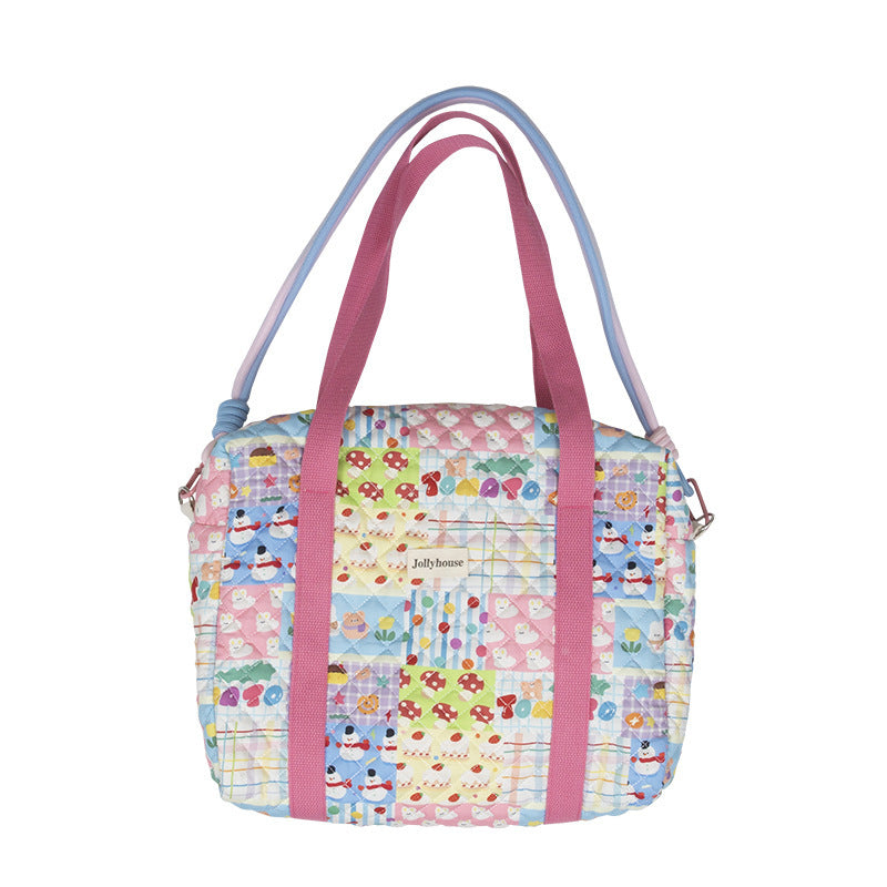 Women’s Paisley Crossbody Bag – One-Shoulder Portable Handbag