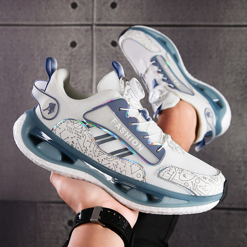 Men’s Sports Sneakers – Lightweight Breathable Mesh Running Shoes