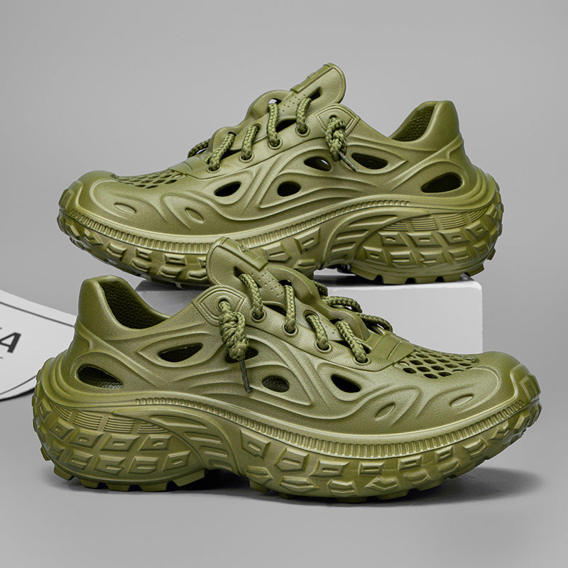 Men’s Summer Outdoor Non-slip Sandals – Thick-soled Comfortable Slippers