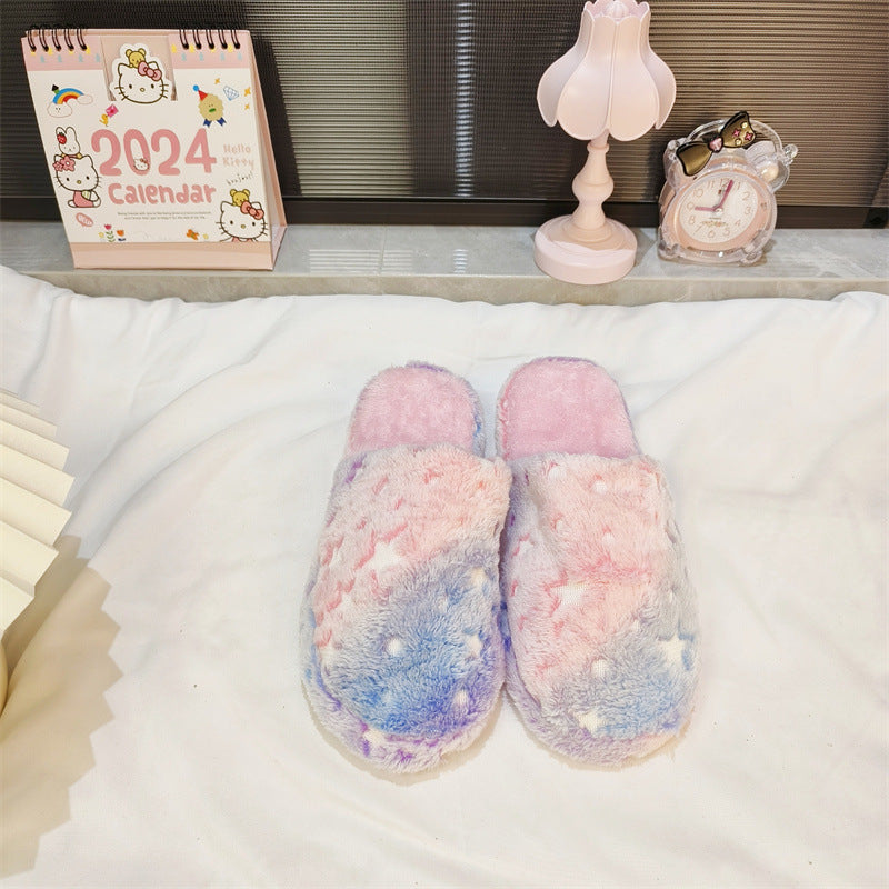 Soft Bottom Indoor Outdoor Slippers Warm Shoes Women