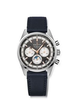 zenith chronomaster original stainless steel men's watch_3