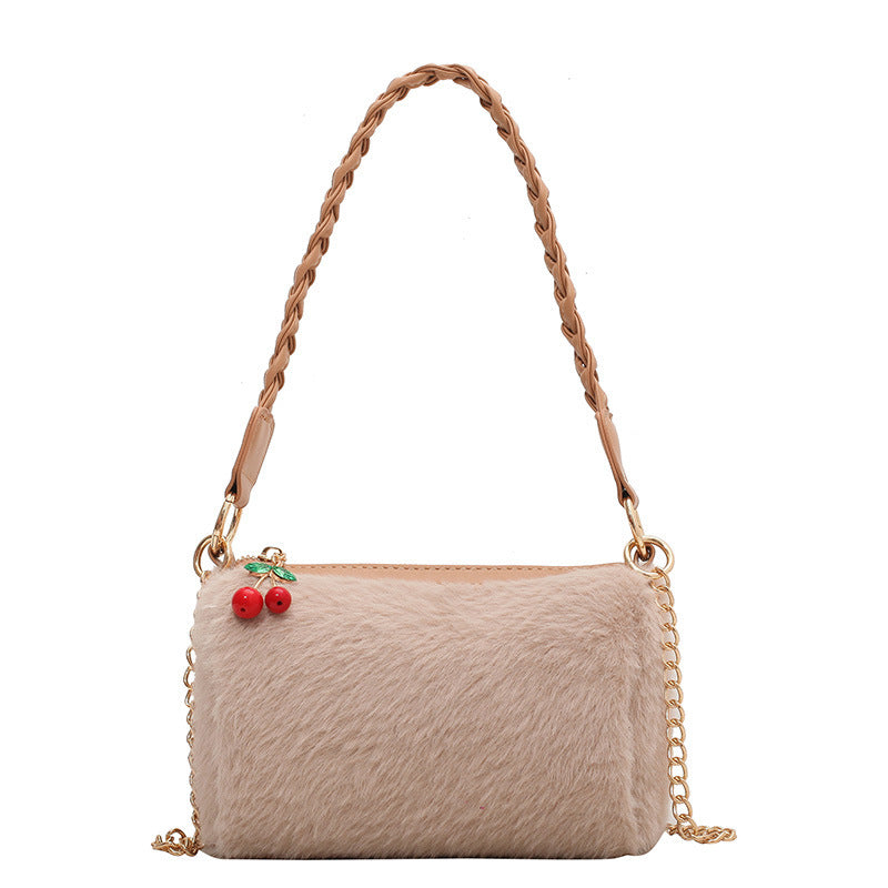 Ladies Flower Shoulder Strap Bag – Sweet New Zealand Style Shoulder Handbag