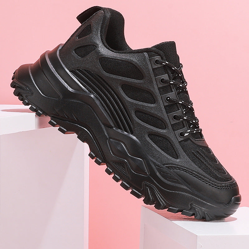 Women's Height Increasing Sneakers | Trendy Breathable Thick Bottom Casual Shoes