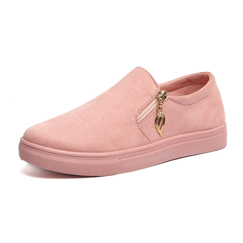 New Style Single Shoes Women Round Toe Flat Canvas Casual Shoes