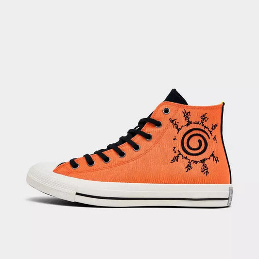 Men's Converse x Naruto Shippuden Naruto Chuck Taylor All Star High Casual Shoes