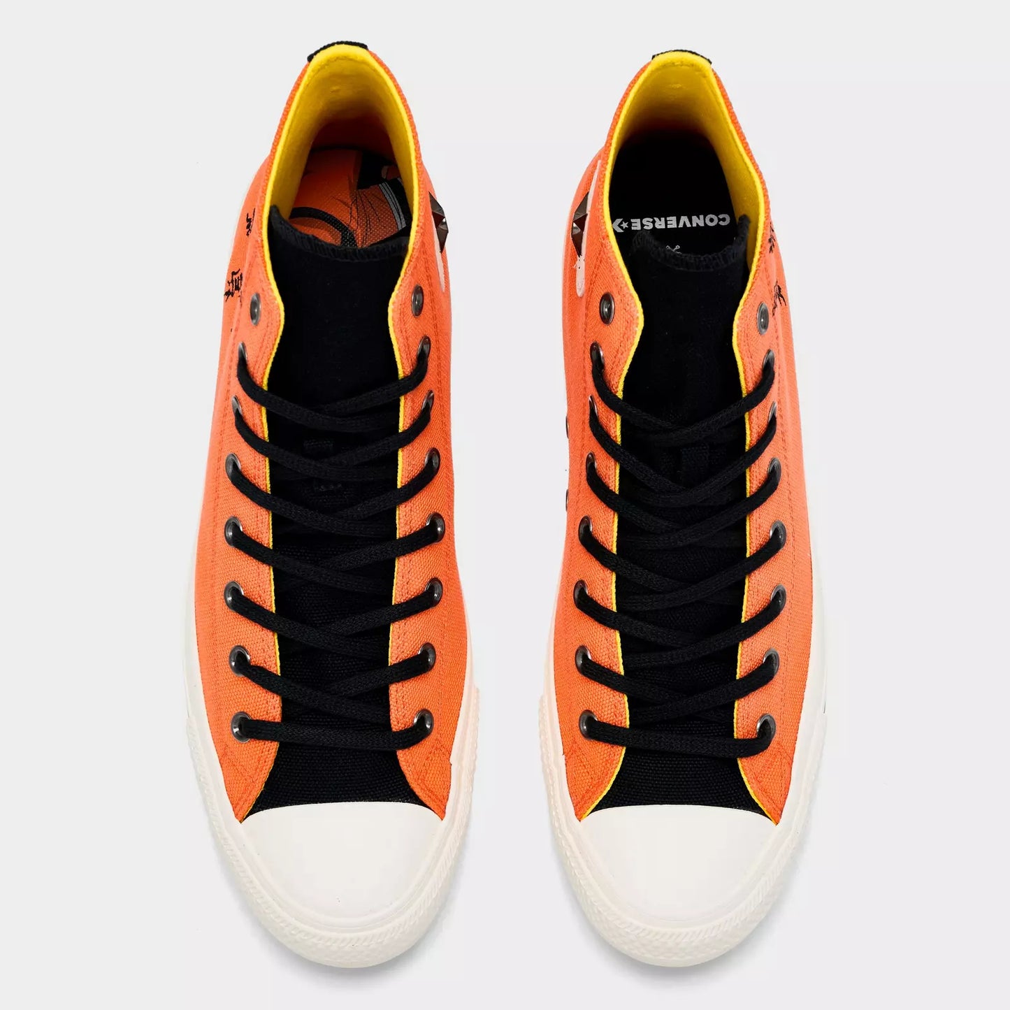 Men's Converse x Naruto Shippuden Naruto Chuck Taylor All Star High Casual Shoes