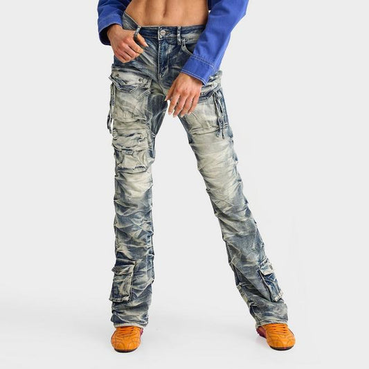 Women's Smoke Rise Ruby High-Rise Stacked Side Pocket Denim Pants