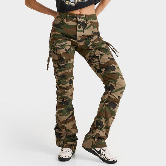 Women's Smoke Rise Ruby High-Rise Stacked Twill Pants