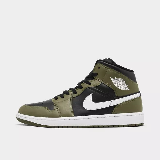 Men's Air Jordan Retro 1 Mid Casual Shoes