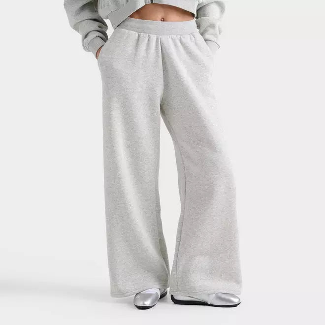 Women's DAILYSZN Fleece Wide Leg Jogger Pants