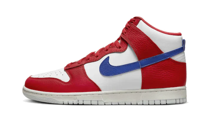 Nike Dunk High Shoes University Red White Royal Electric Retro USA