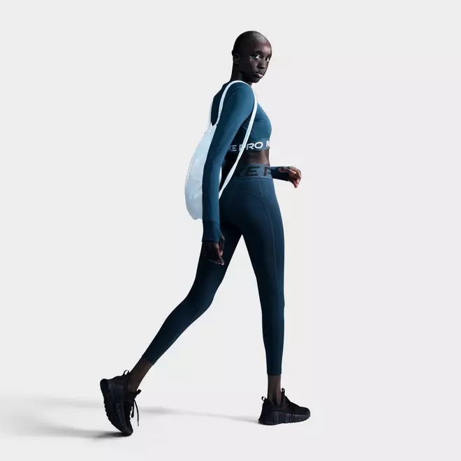 Women's Nike Pro 365 Dri-FIT Cropped Long-Sleeve T-Shirt