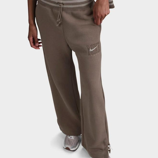 Women's Nike Sportswear Phoenix Fleece High-Waist Wide-Leg Graphic Jogger Pants
