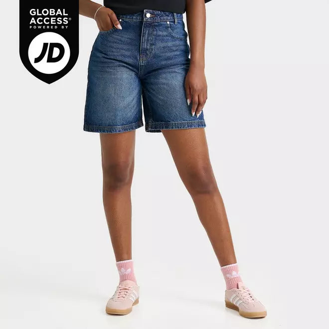 Women's Hoodrich Denim Applique Jorts