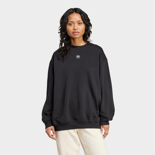 Women's adidas Originals Essentials Fleece Long Oversized Crewneck Sweatshirt