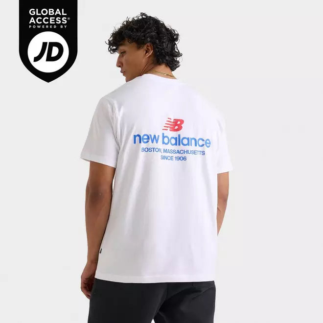 Men's New Balance Linear Logo T-Shirt