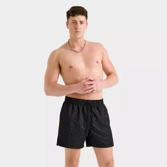 Men's Nike Swim Breaker Swoosh Link Lined Volley Swim Shorts