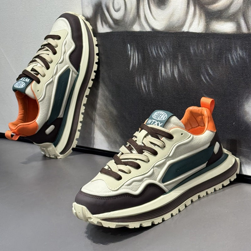 Men’s Casual White Shoes – Anti-slip Lightweight Sports Sneakers