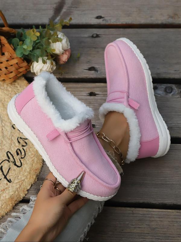 Women's Casual Straight Cotton Flat Shoes