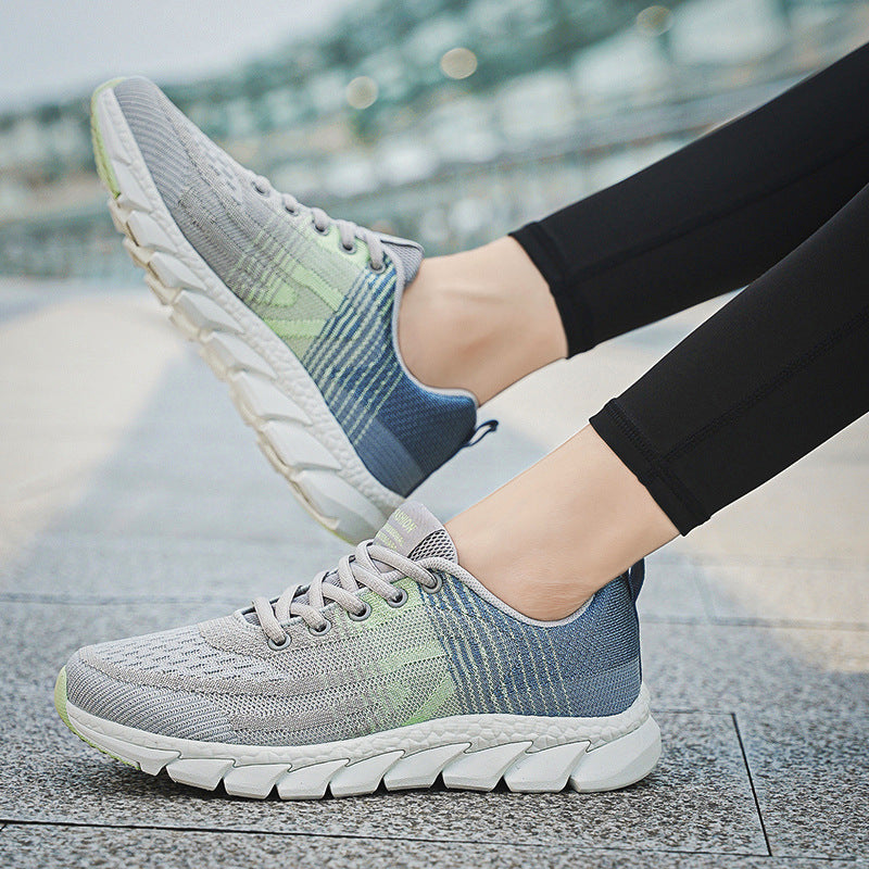 Women's Plus Size Casual Sneakers | Soft Bottom Breathable Mesh Lightweight Shoes