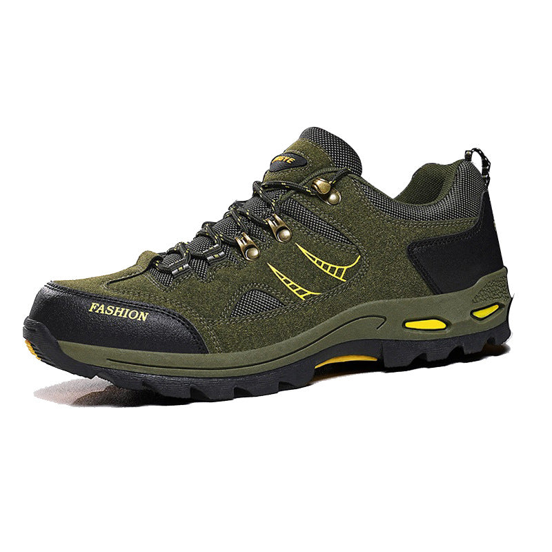 Men’s Low-top Hiking Shoes – Outdoor Non-slip Velvet Trekking Boots