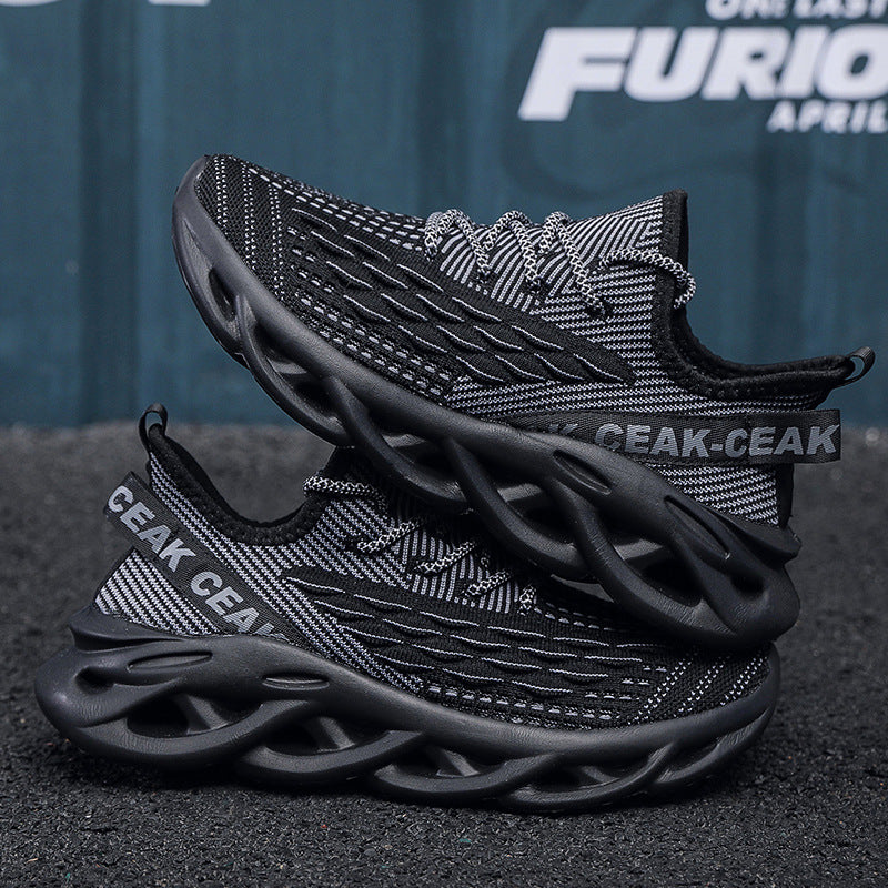 Men’s Trend Blade Mesh Running Shoes – Fashion Sports Casual Footwear