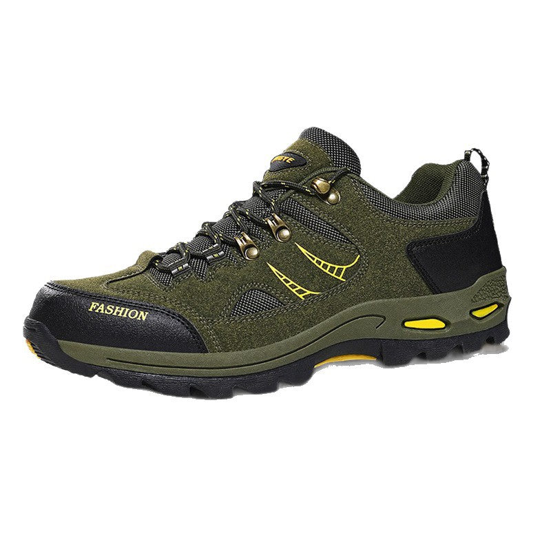 Men’s Low-top Hiking Shoes – Outdoor Non-slip Velvet Trekking Boots