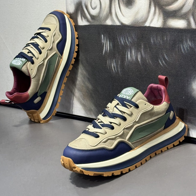 Men’s Casual White Shoes – Anti-slip Lightweight Sports Sneakers