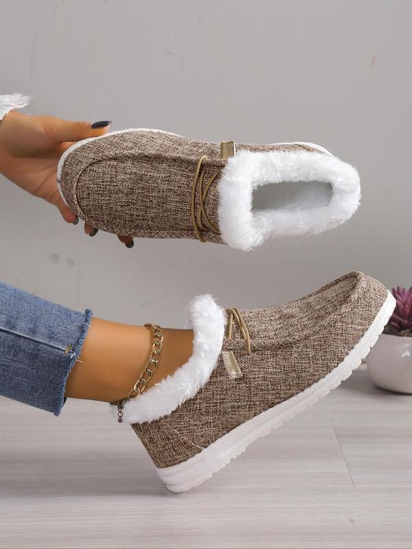 Women's Casual Straight Cotton Flat Shoes