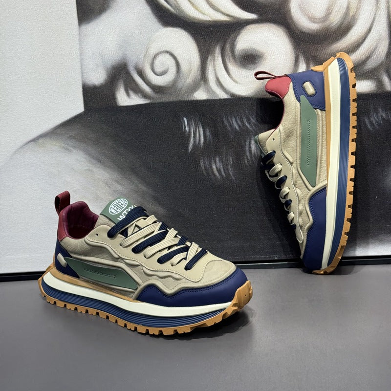 Men’s Casual White Shoes – Anti-slip Lightweight Sports Sneakers