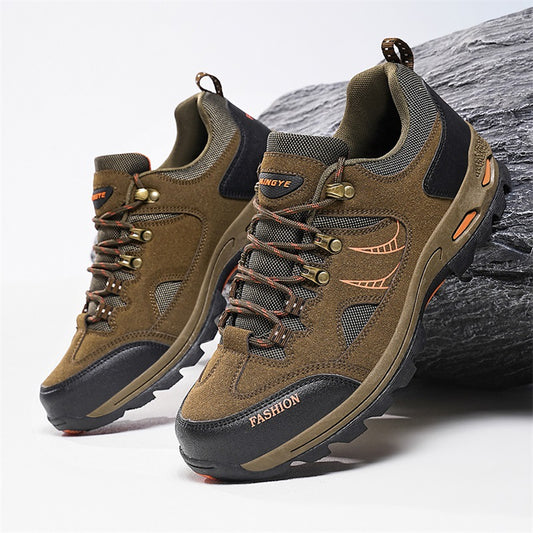 Men’s Low-top Hiking Shoes – Outdoor Non-slip Velvet Trekking Boots