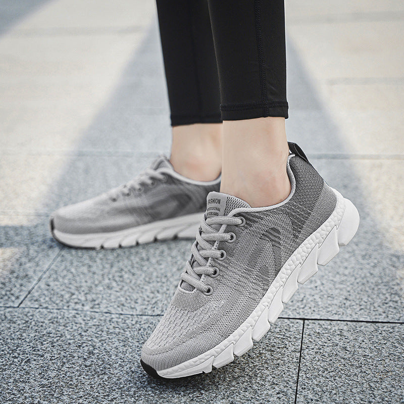 Women's Plus Size Casual Sneakers | Soft Bottom Breathable Mesh Lightweight Shoes