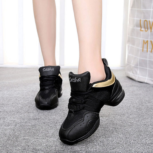 Modern Jazz Dance Air Cushion Elevator Shoes Women