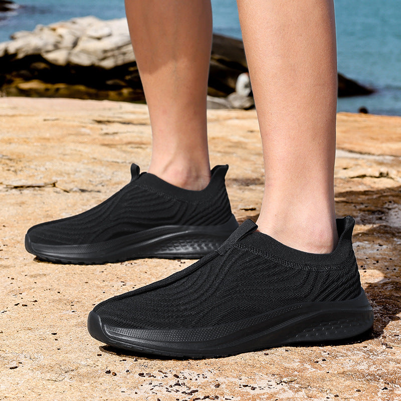 Couple Slip-on Loafers | Casual Lightweight Soft Sole Comfort Shoes