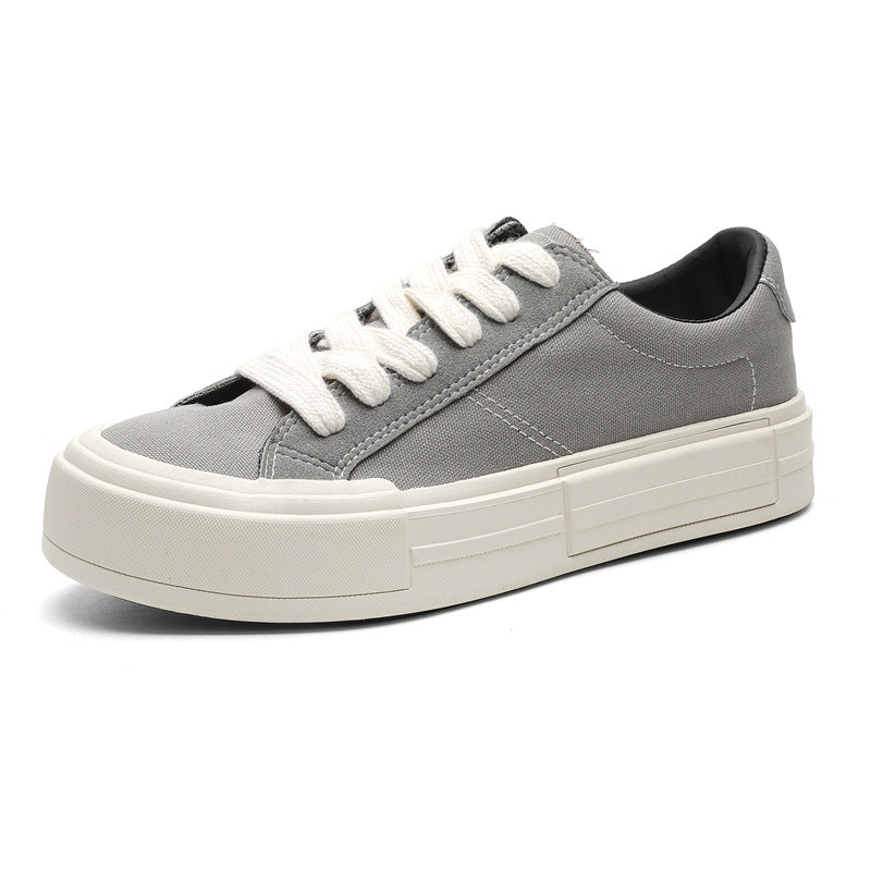 Women's Canvas Platform Casual Sports Skate Shoes