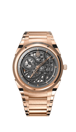 parmigiani fleurier tonda pf skeleton 18k rose gold men`s watch
