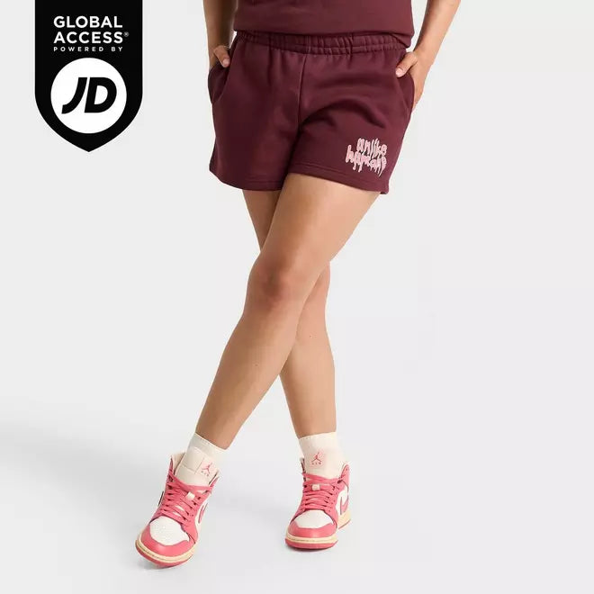 Women's Unlike Humans Ice Cream Fleece Shorts