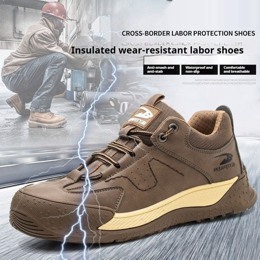 Men’s Flyknit Work Shoes – Safety, Comfort & Breathable Sneakers