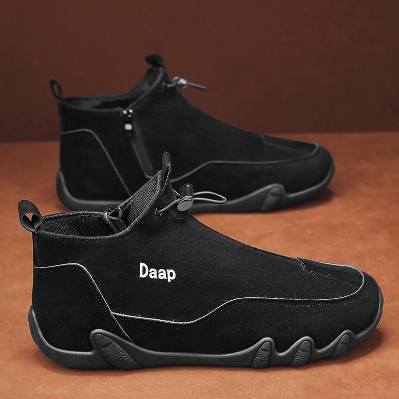 Men’s Octopus Grip Work Shoes – Non-slip Outdoor Leather Safety Footwear