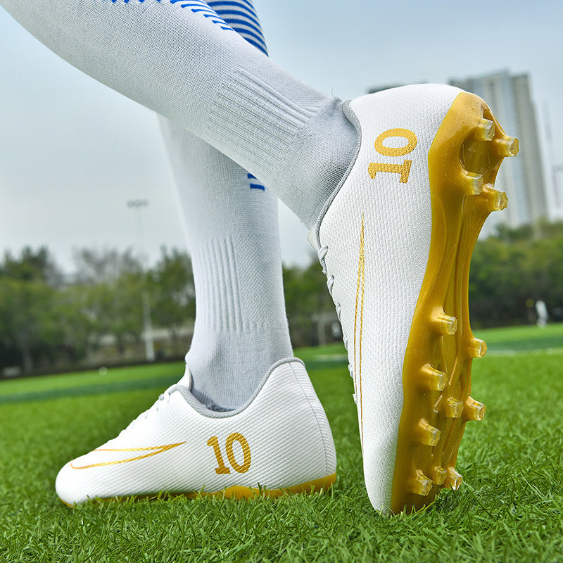 Youth Soccer Shoes for Grass – Competition & Training Sneakers