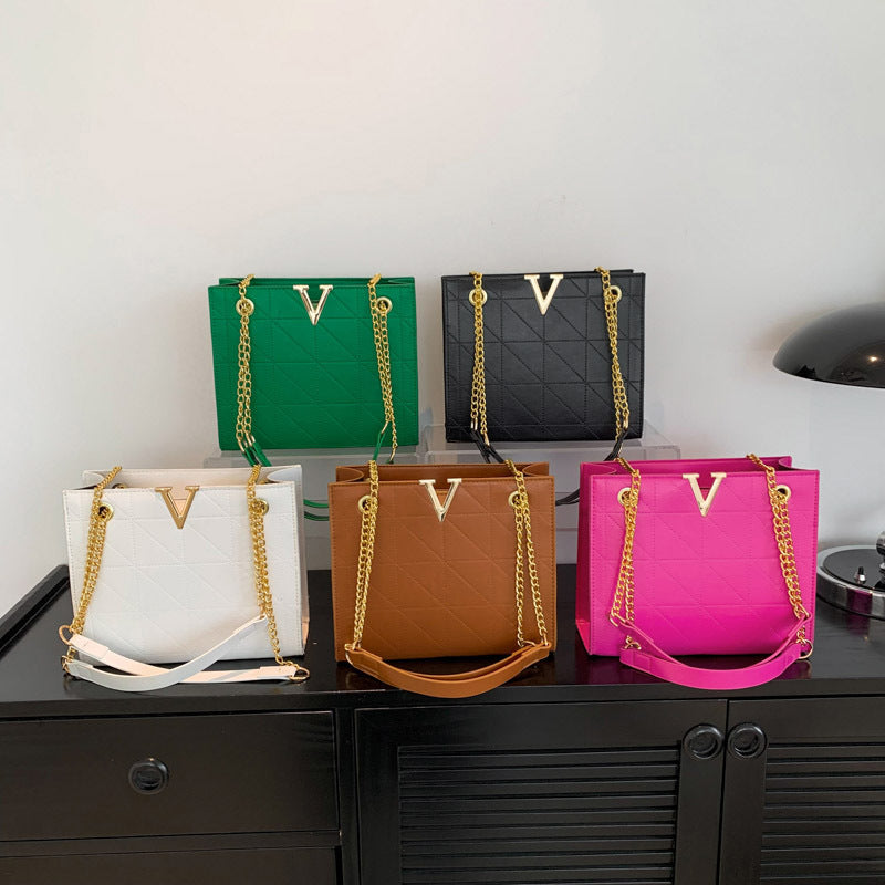 Women’s Retro Handbag – Popular Fashion Casual Shoulder Bag