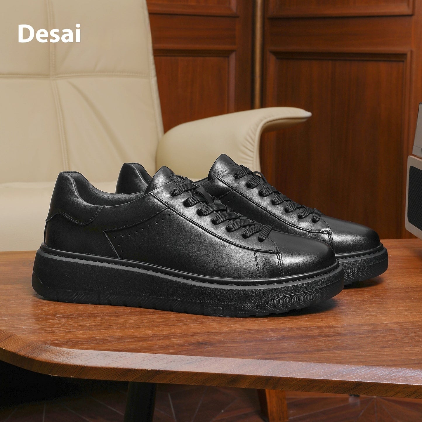 Men’s Breathable Fashion Sneakers – All-Match Casual Shoes