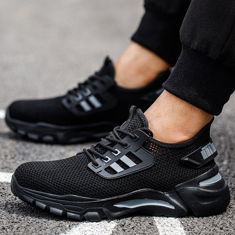 Men's Fashion Summer Breathable Work Shoes