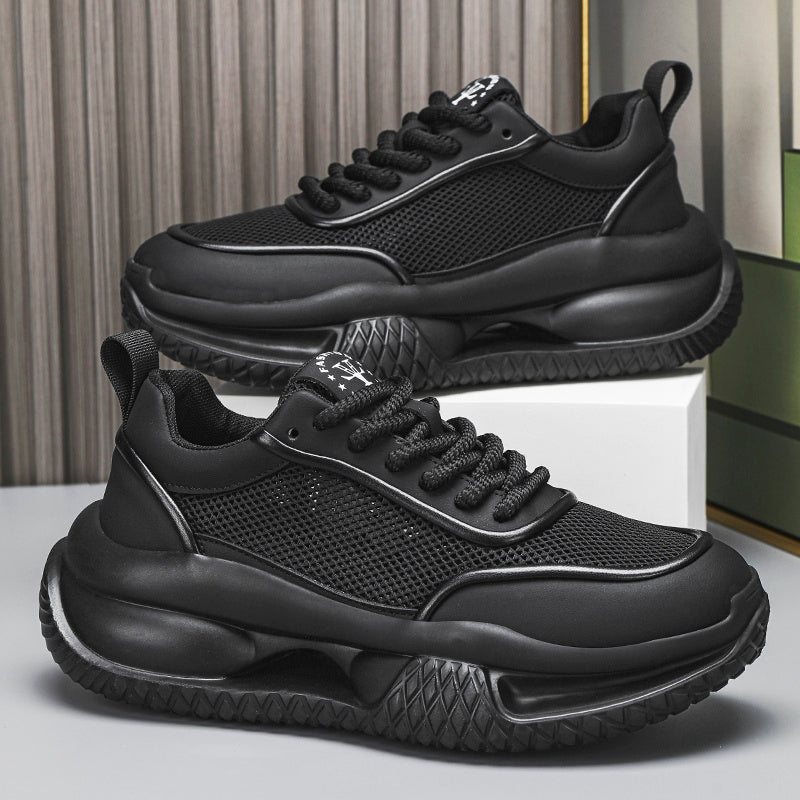 Men's New Summer Platform Mesh Surface Breathable Sports Casual Shoes