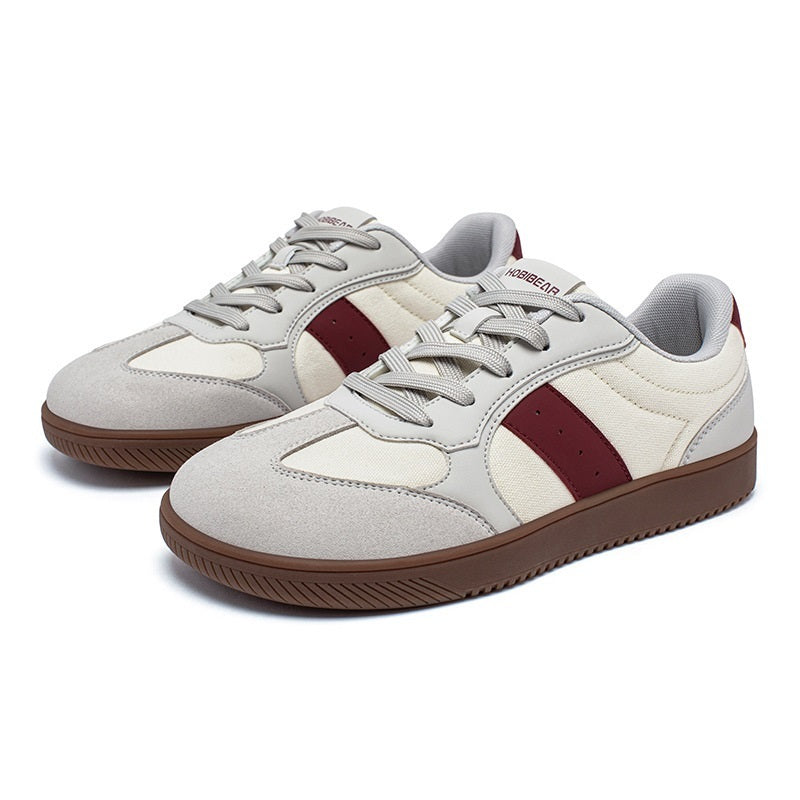 Men’s Retro German Wide Toe Trainers – Classic Casual Sports Shoes