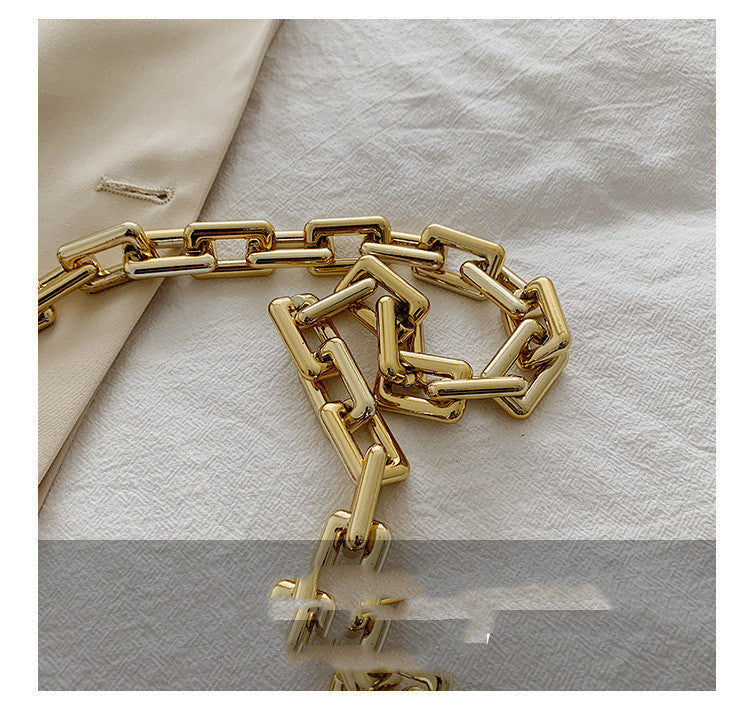 Stylish Patent Leather Small Bag | Hand-Carry Personality Armpit Baguette Purse