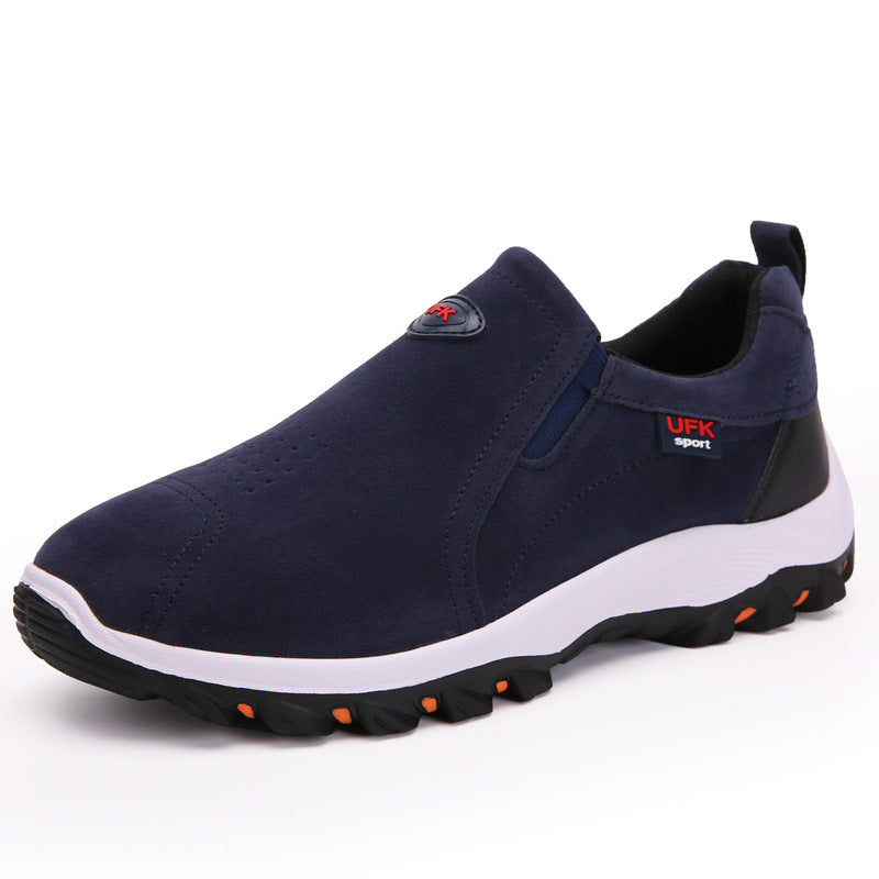Men’s Frosted Outdoor Shoes – Casual Mountaineering & Hiking Style