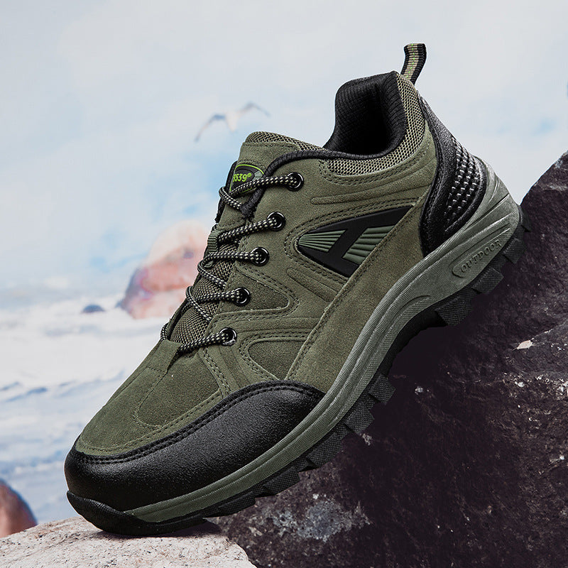 Men’s Outdoor Combat Boots – Low-Top Wear-Resistant Climbing Shoes