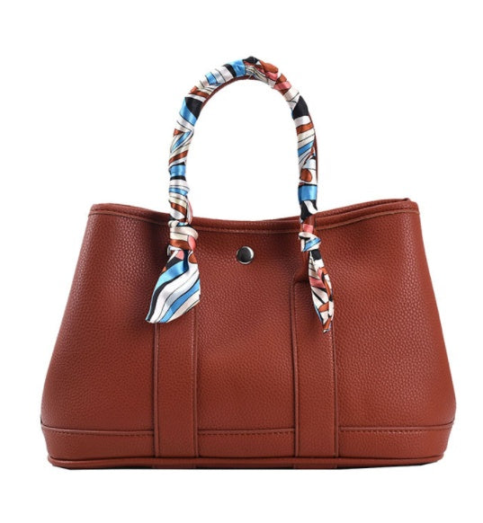 Women’s Scarf Bag – New Fashion Shoulder Crossbody Tote Handbag